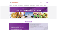 Desktop Screenshot of dcglutenfreeexpo.com